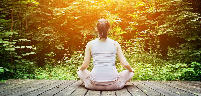 清楚你的思想通过冥想