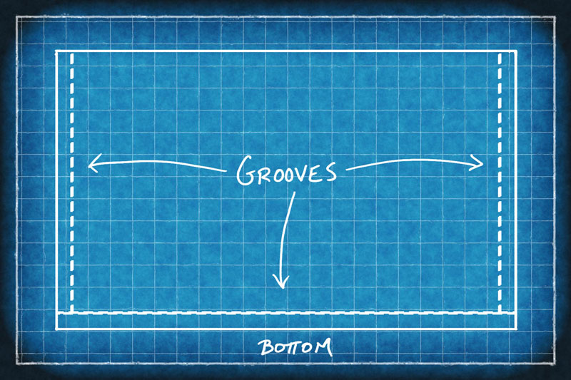 盒子底部的照片