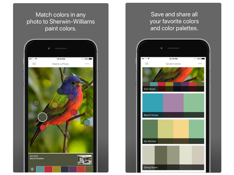 颜色匹配的应用程序