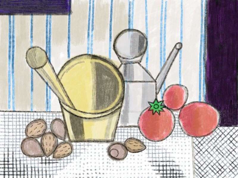 立体派静物的例子