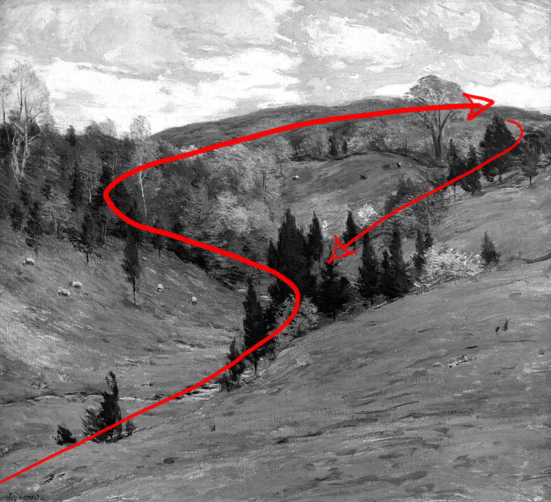 眼睛流过的艺术品