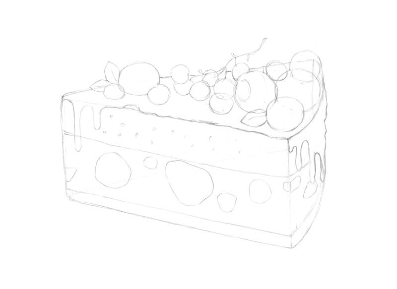 绘制基本形状为浆果