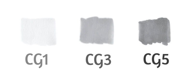 灰度值范围与标记