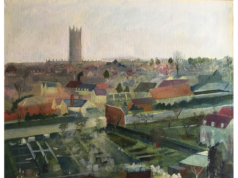 与油湿到湿山水画