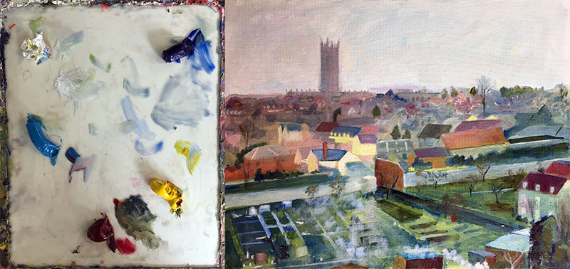 画树和烟的形象