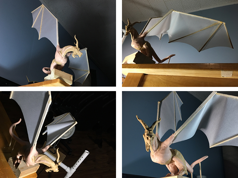 当从雕刻参考工作时,不同的姿势和选项