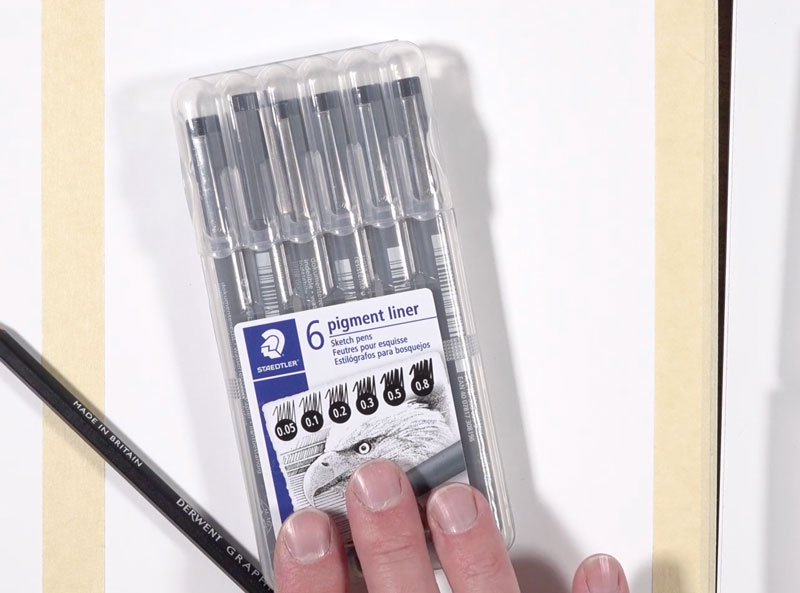 钢笔和墨水材料