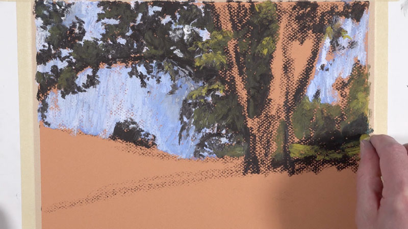 将各种蔬菜添加到树中