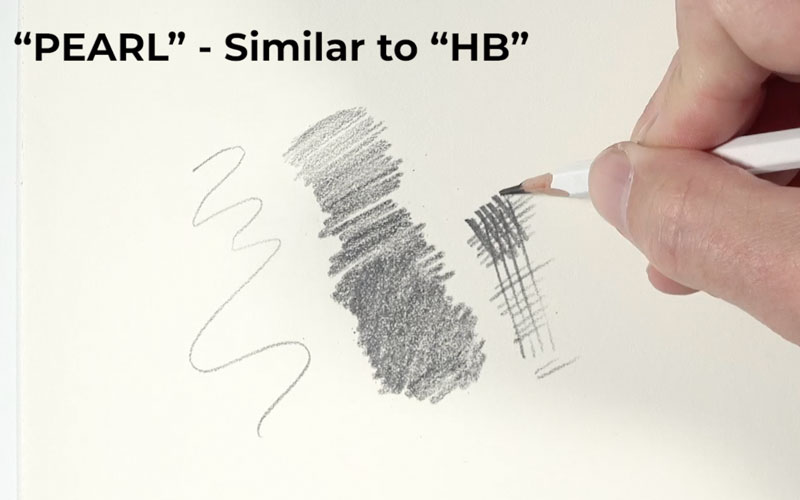 标志着由Blackwing珍珠铅笔