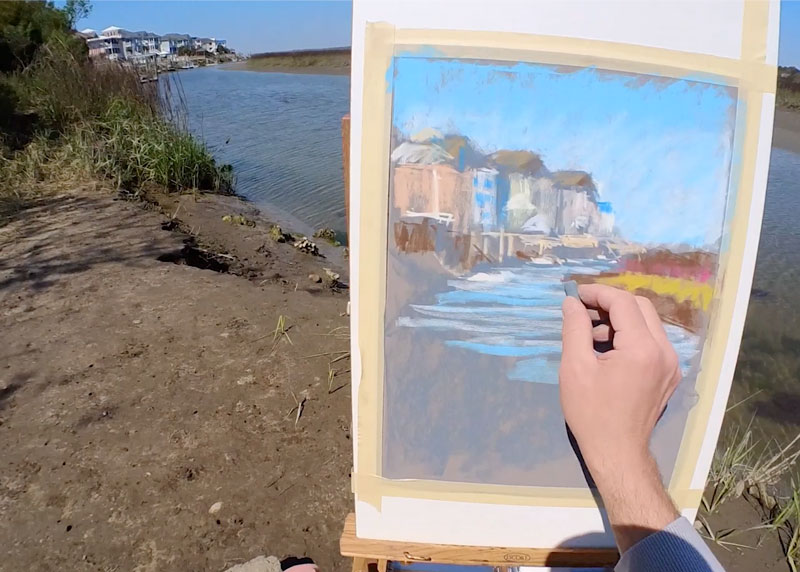 分层柔和的颜色来构建复杂和深度