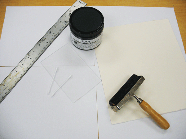 自由艺术Lessons-Monotype步骤1