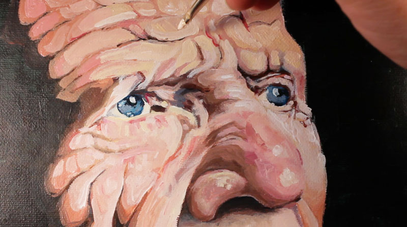 较轻的值添加到额头