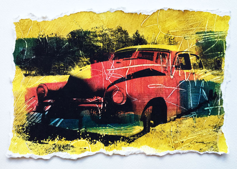 照片与凝胶介质传输