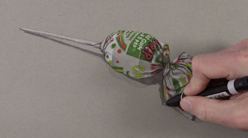 与标记应用程序添加一个投射阴影