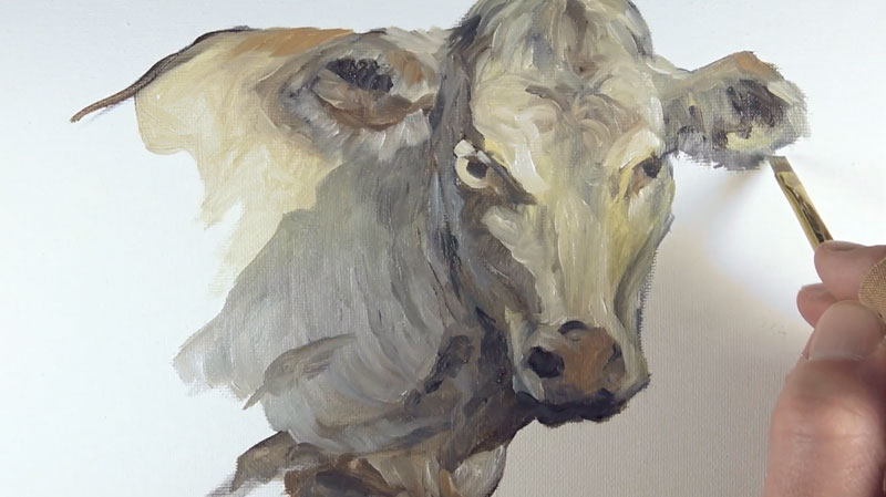 软化边缘的绘画