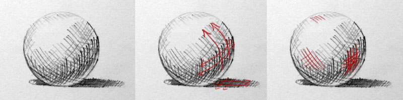 阴影与交叉孵化