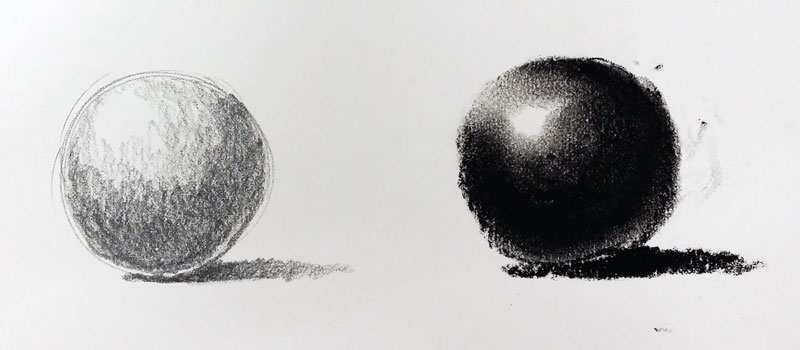 画有不同的媒介