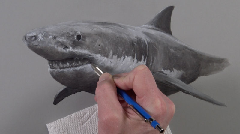 完成细节与石墨