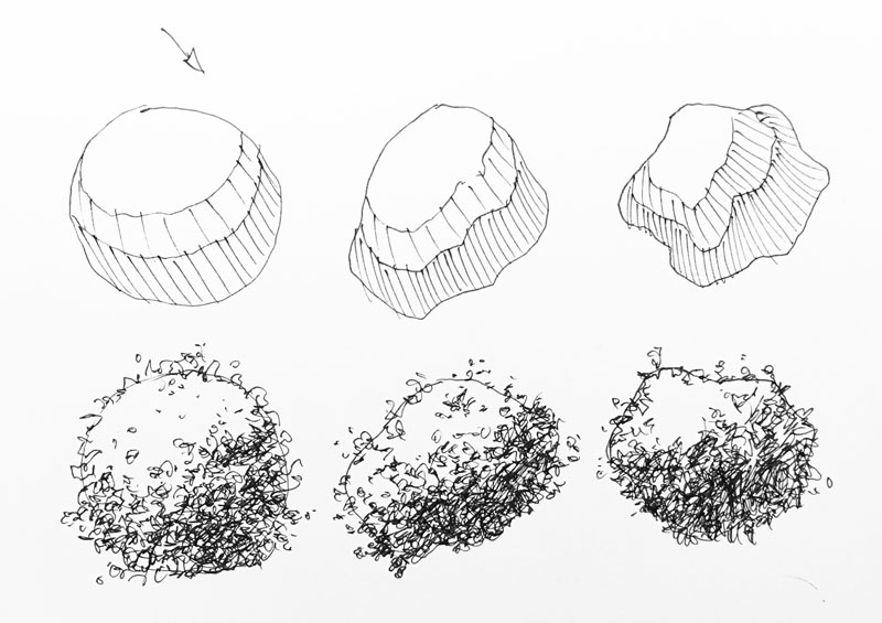 创建表单的错觉