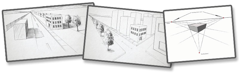 线性透视的例子