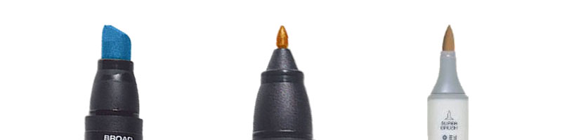 Prismacolor标记和Copic标记技巧