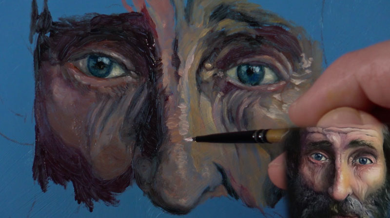 眼部周围的地区