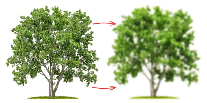 作为一个画家看到各种形状