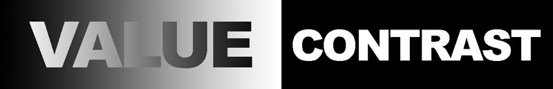 价值和对比