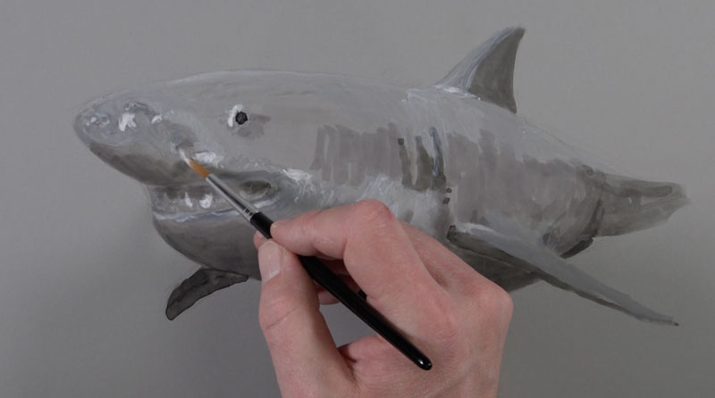 添加白色油墨的应用程序