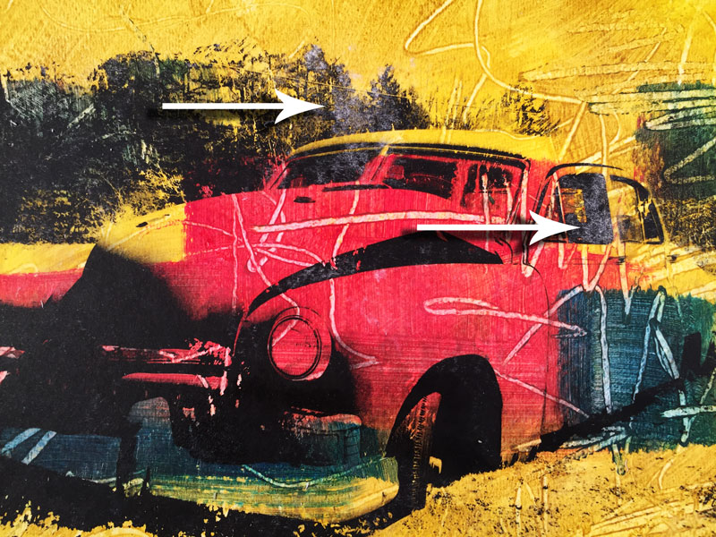 删除额外的白色斑点