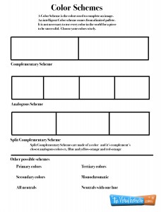 色彩理论第二页方案