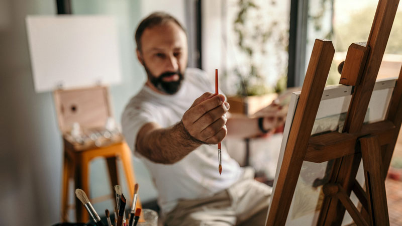 画和油漆你看到- 6去寻找的东西