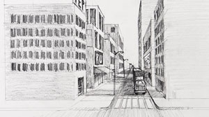 25天更好的画——一个点透视