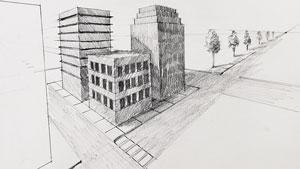 25天更好的图纸——两个点透视