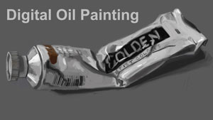 数字油画Photoshop