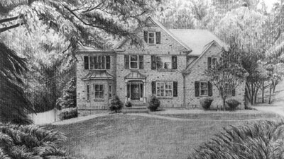 石墨的房子肖像系列课