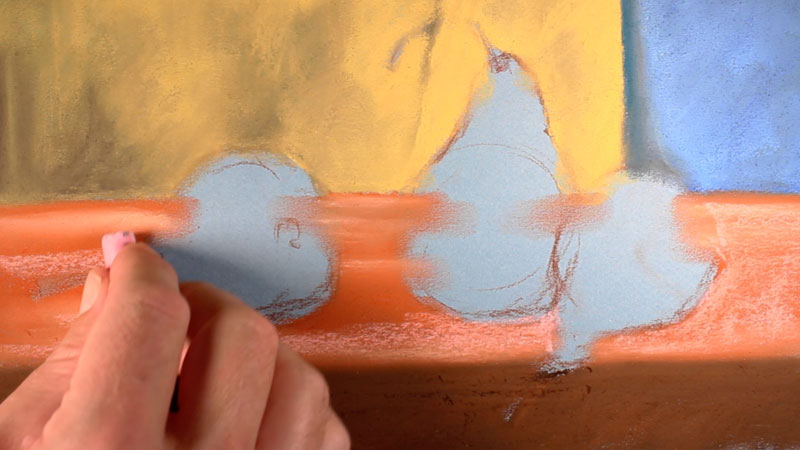 阻塞原色的背景