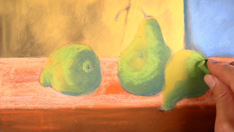 阻塞在当地用蜡笔的颜色