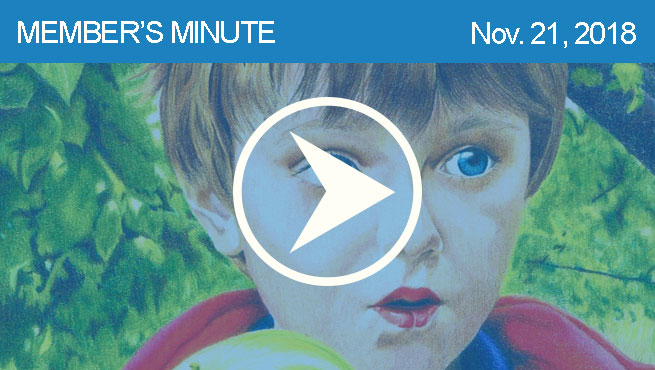 彩色铅笔肖像批判