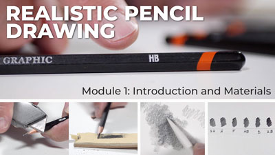 现实的铅笔绘图——介绍和材料