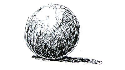 基本的钢笔和墨水技术