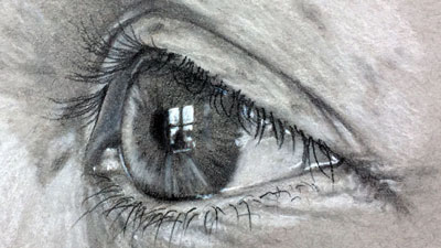 如何画出眼睛从一个概要文件视图