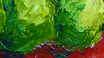 刀绘画与丙烯酸的教训